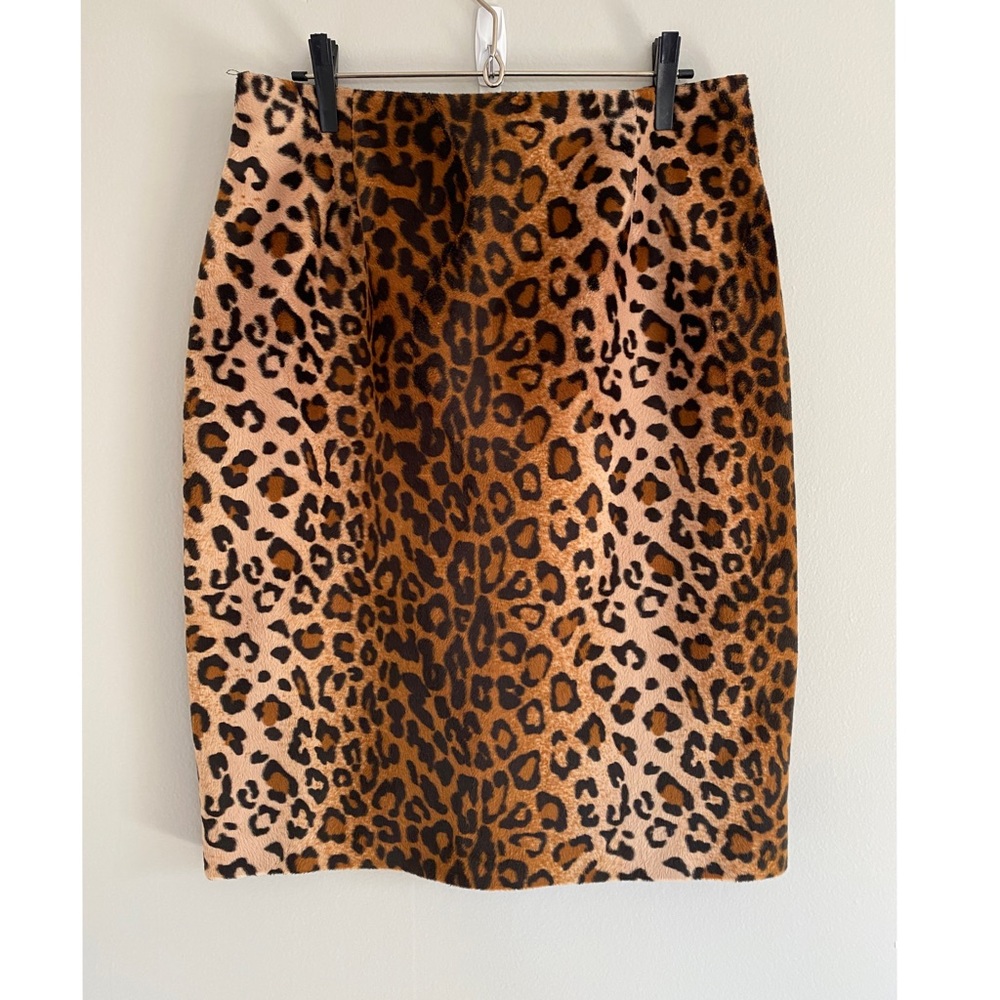 Leopard print Pencil Skirt